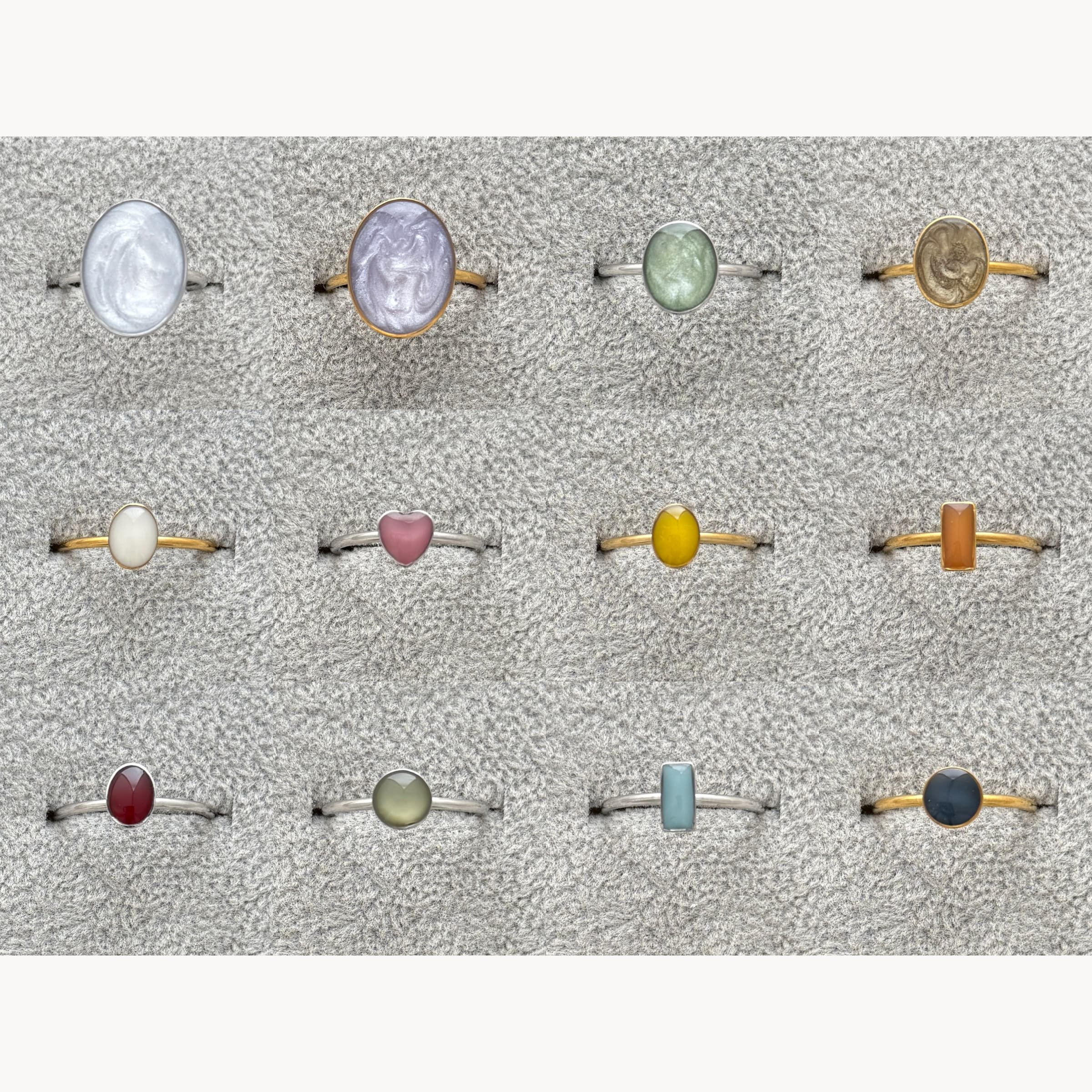Petite Oval Adjustable Ring