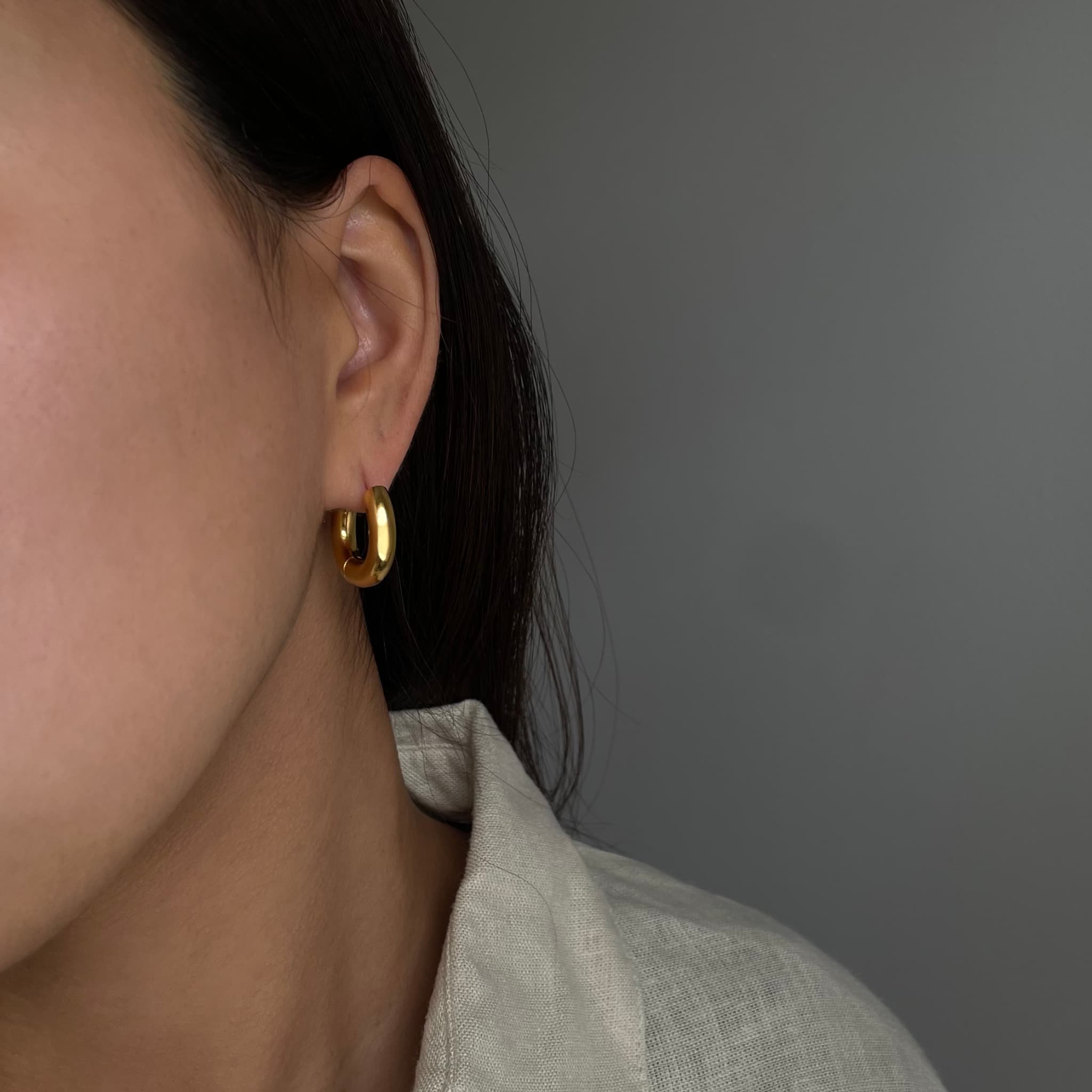 Classic Chunky Hoops