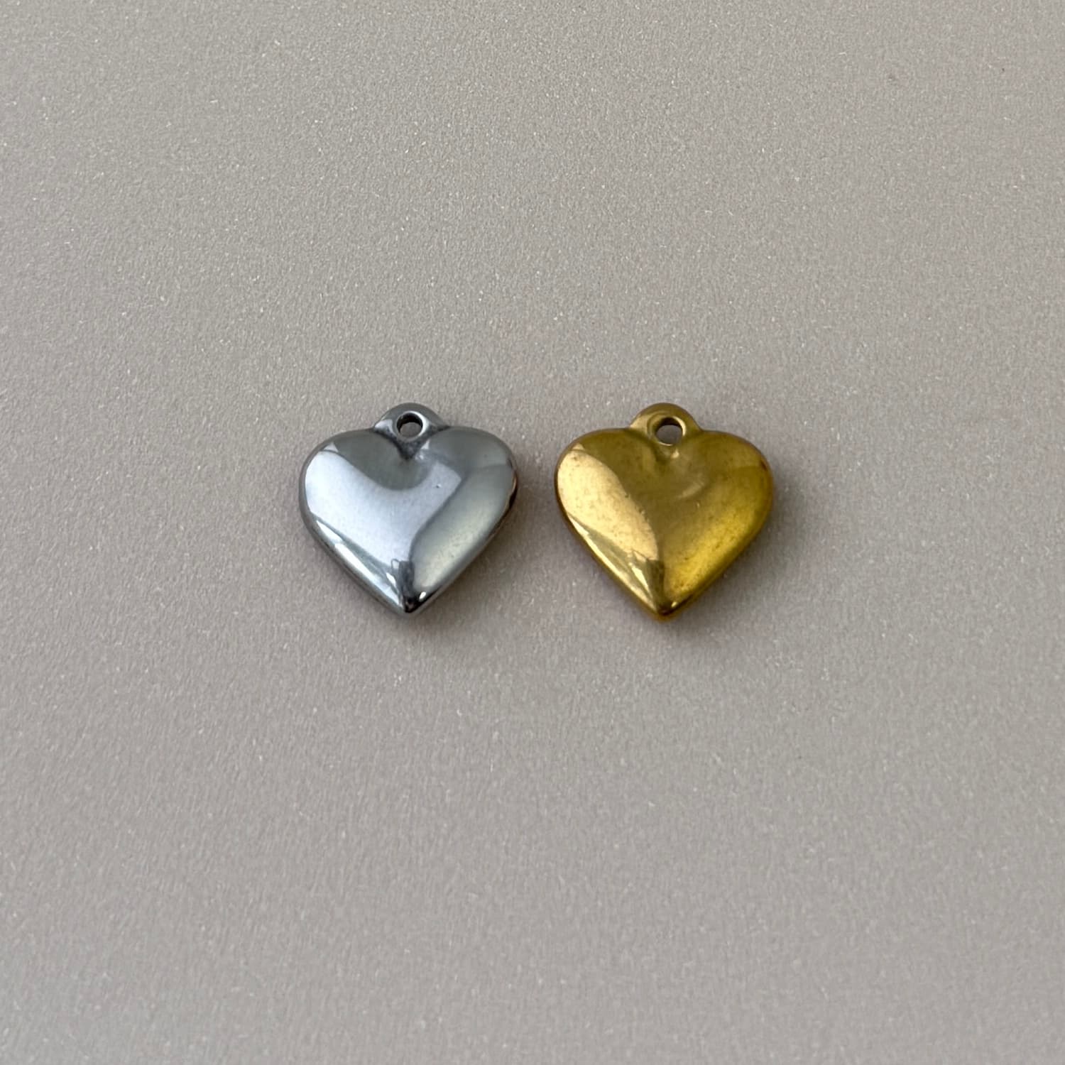 Polished Heart Charm