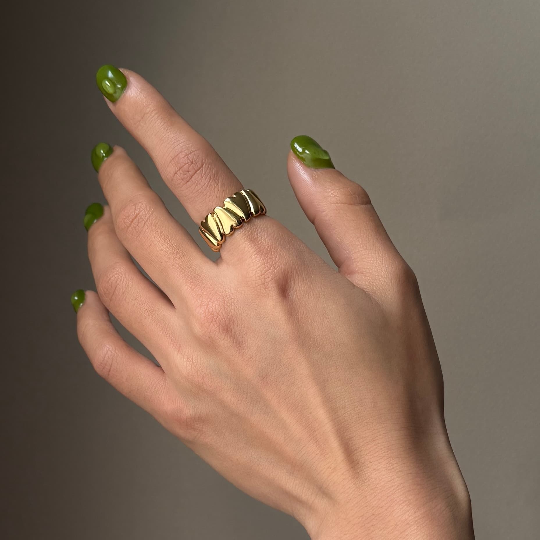 Wrap-Around Heart Ring