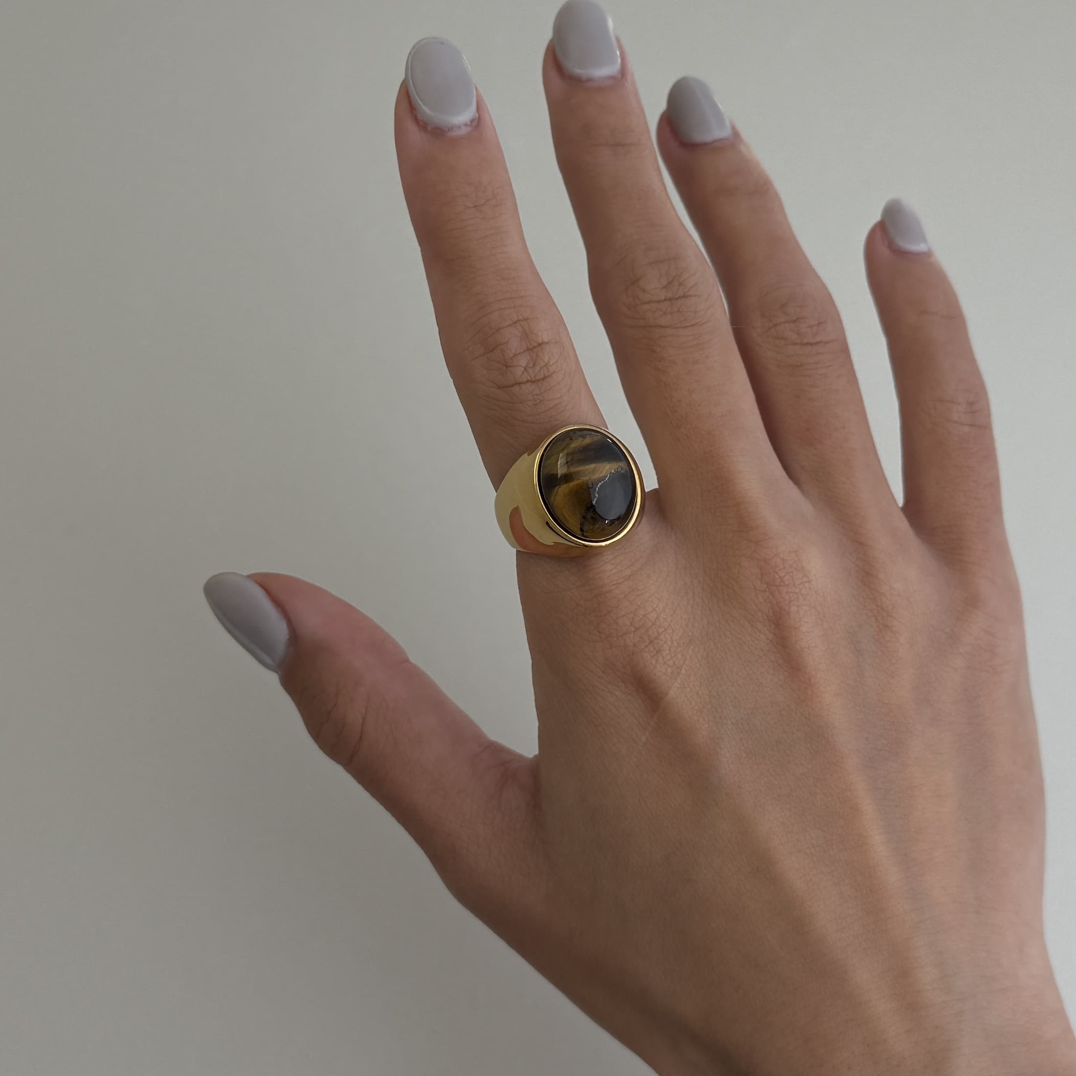 Tiger's Eye Ring