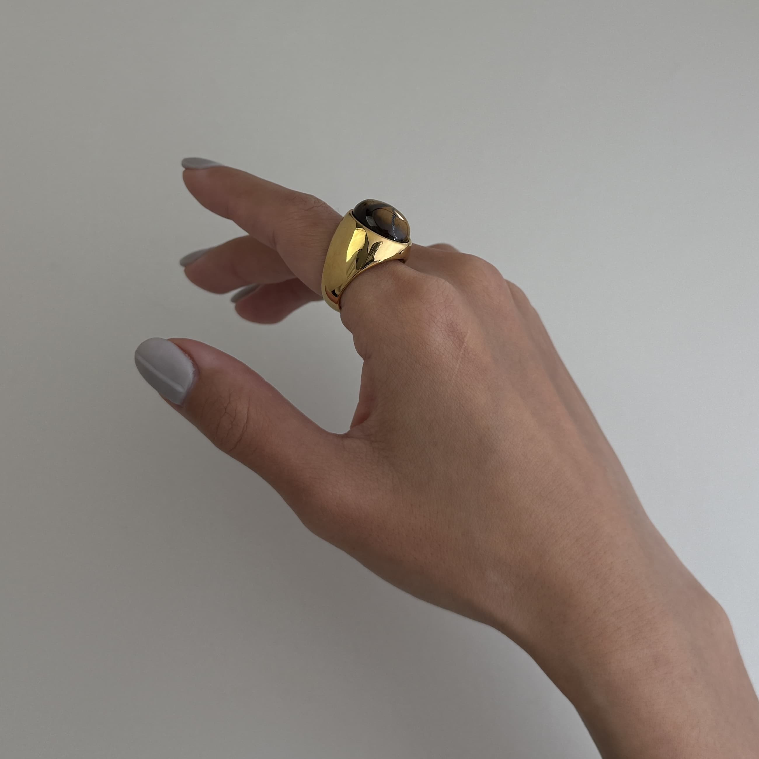 Tiger's Eye Ring