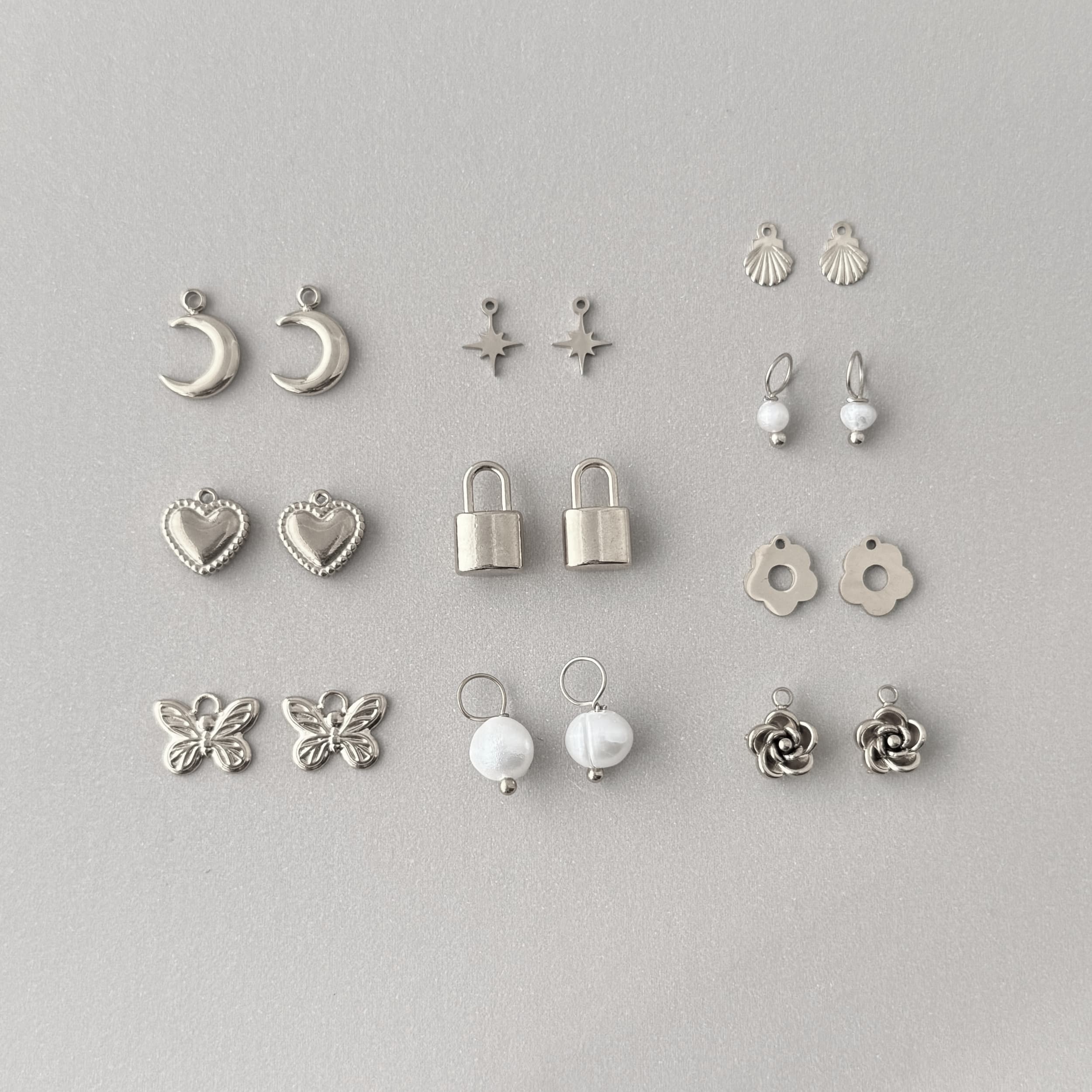 Charm Hoops