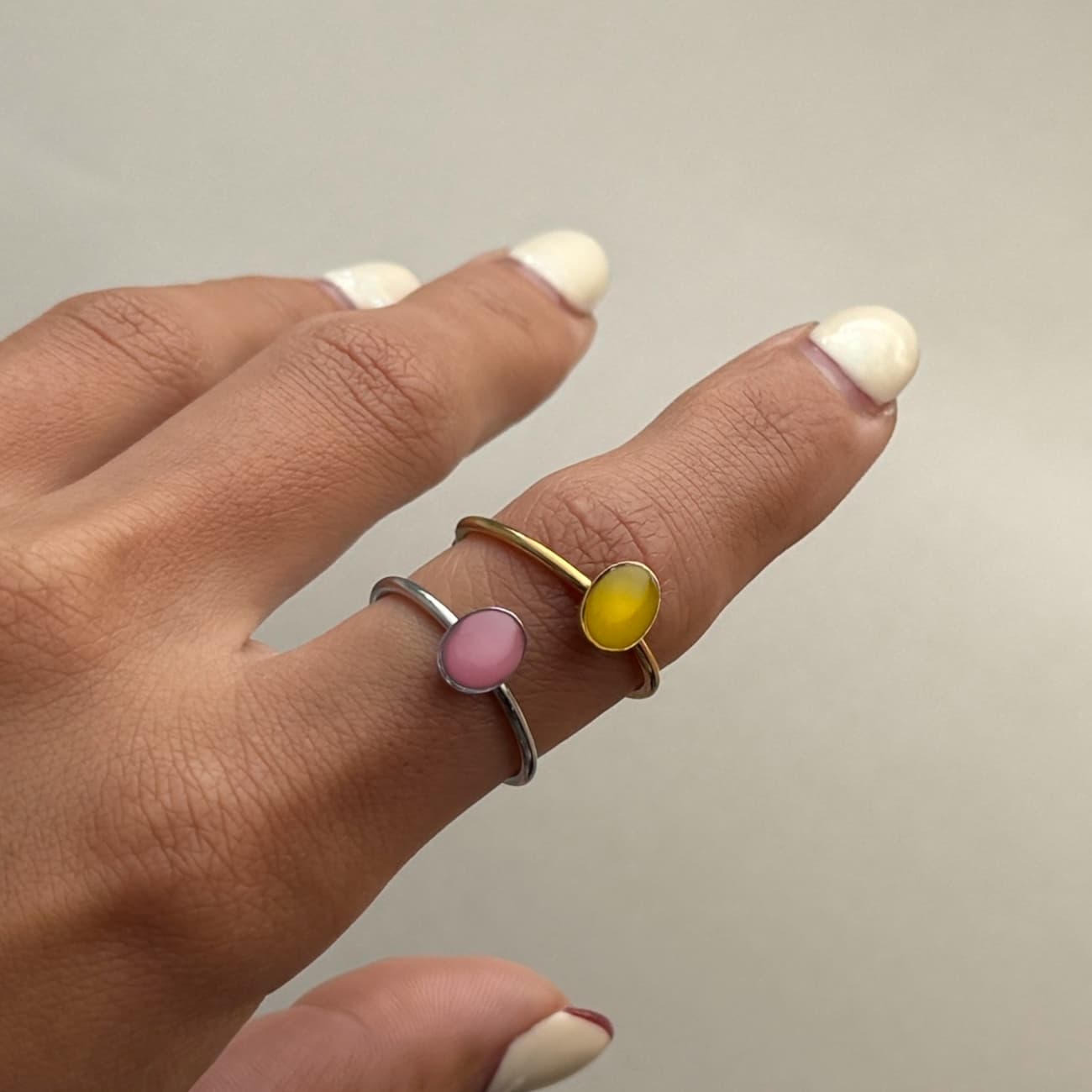Petite Oval Adjustable Ring