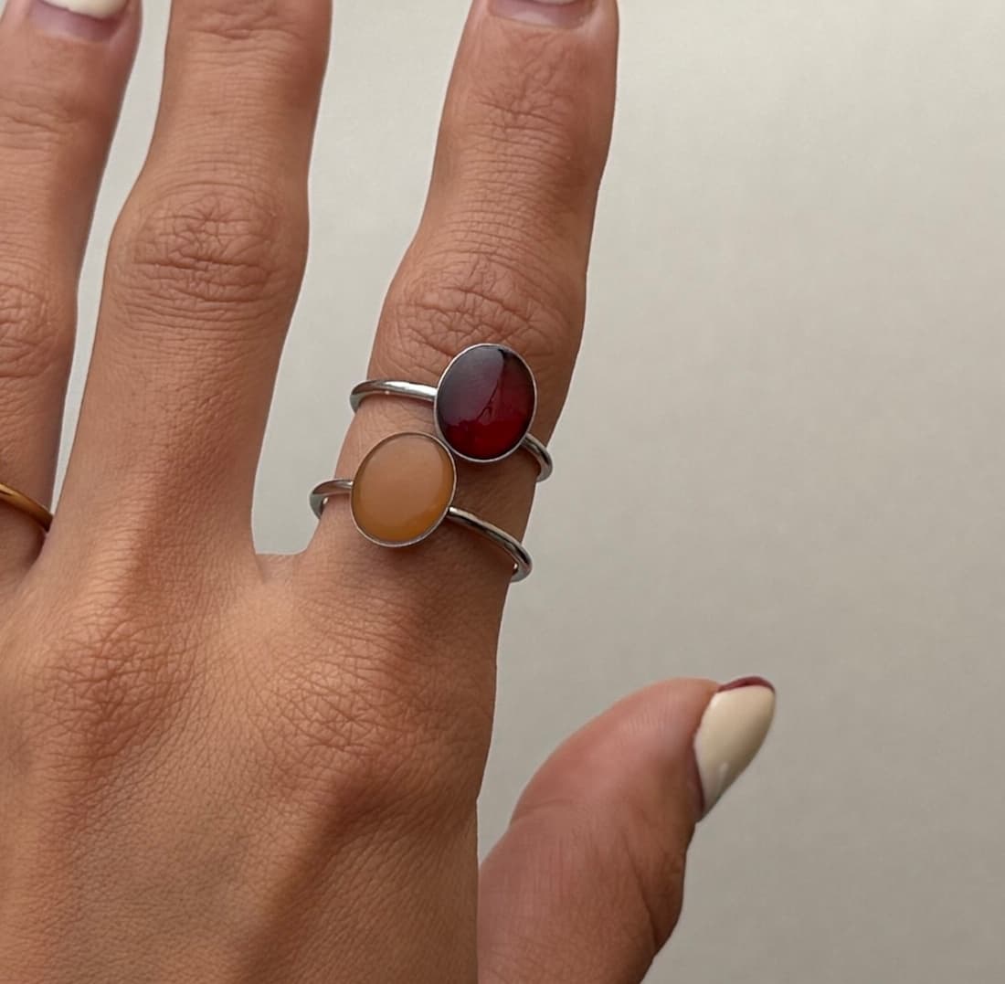 Oval Adjustable Ring