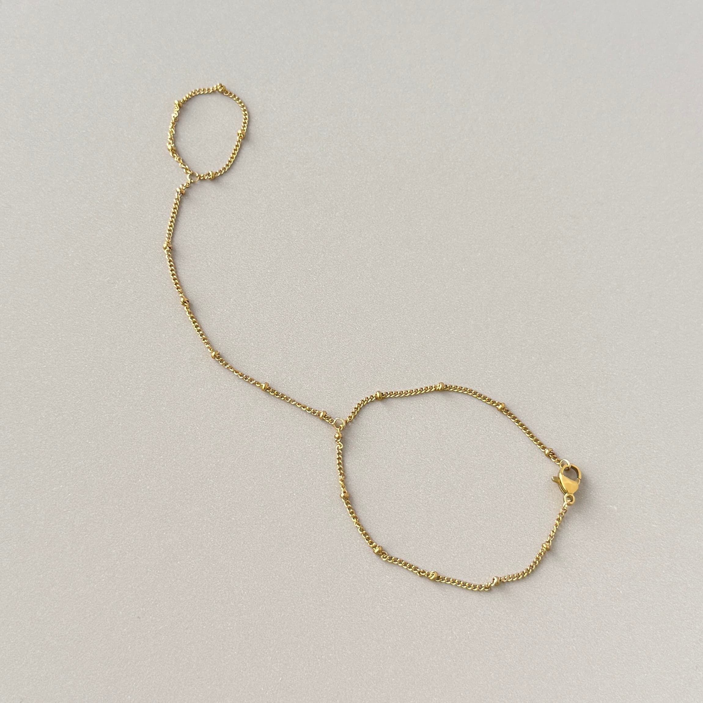 Dainty Hand Gold Chain