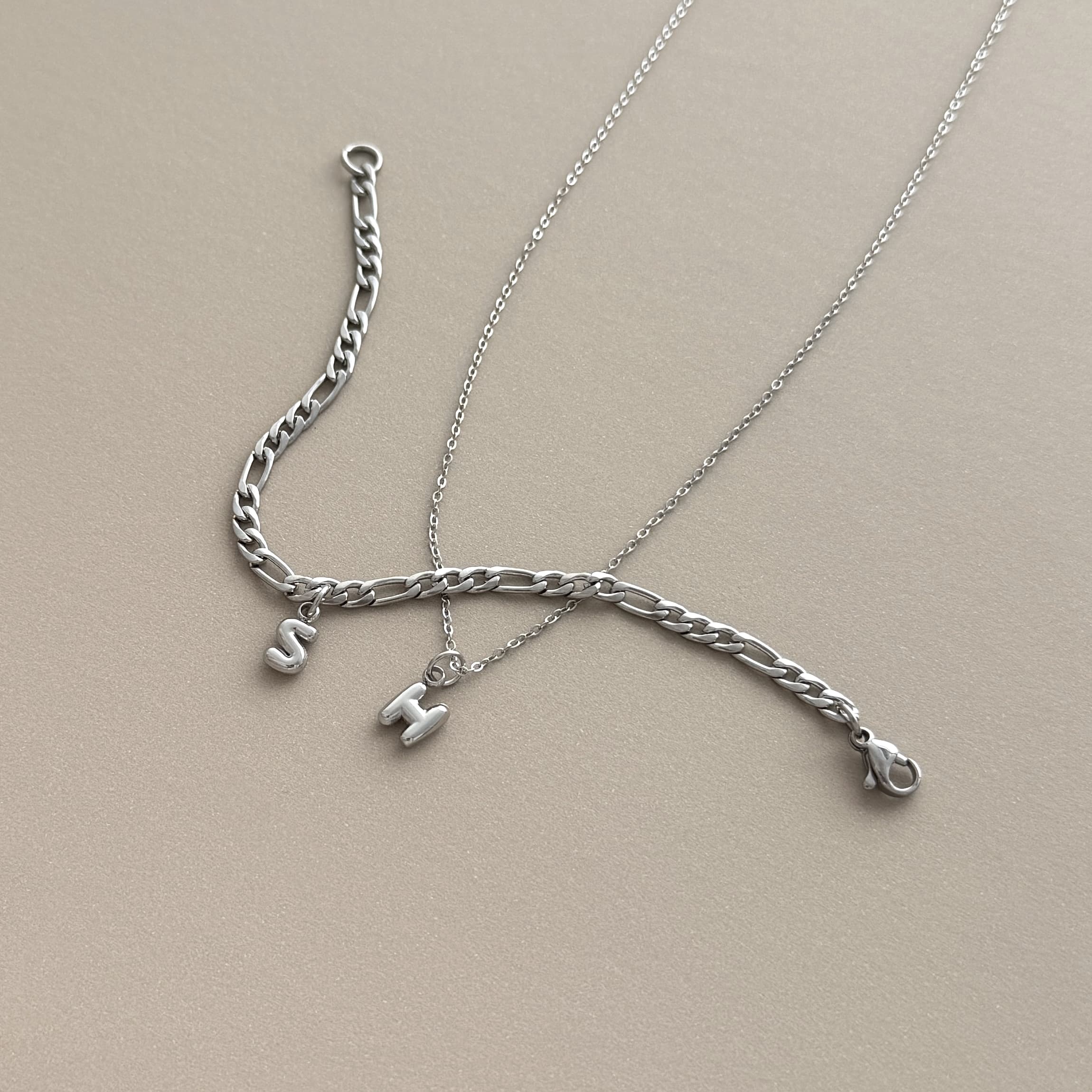 Bubble Letter Charm