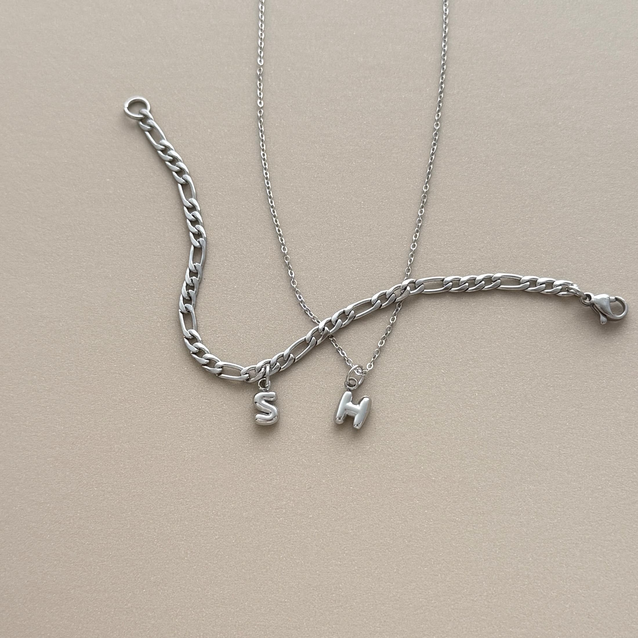 Bubble Letter Charm