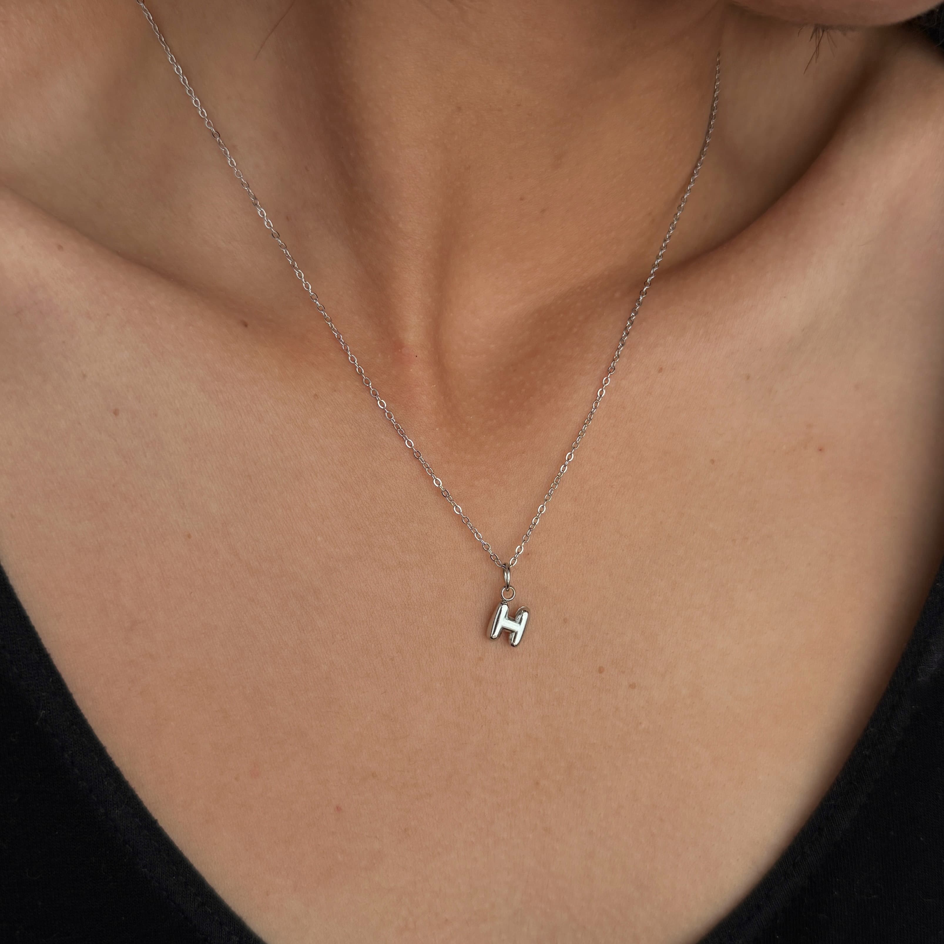 Bubble Letter Charm
