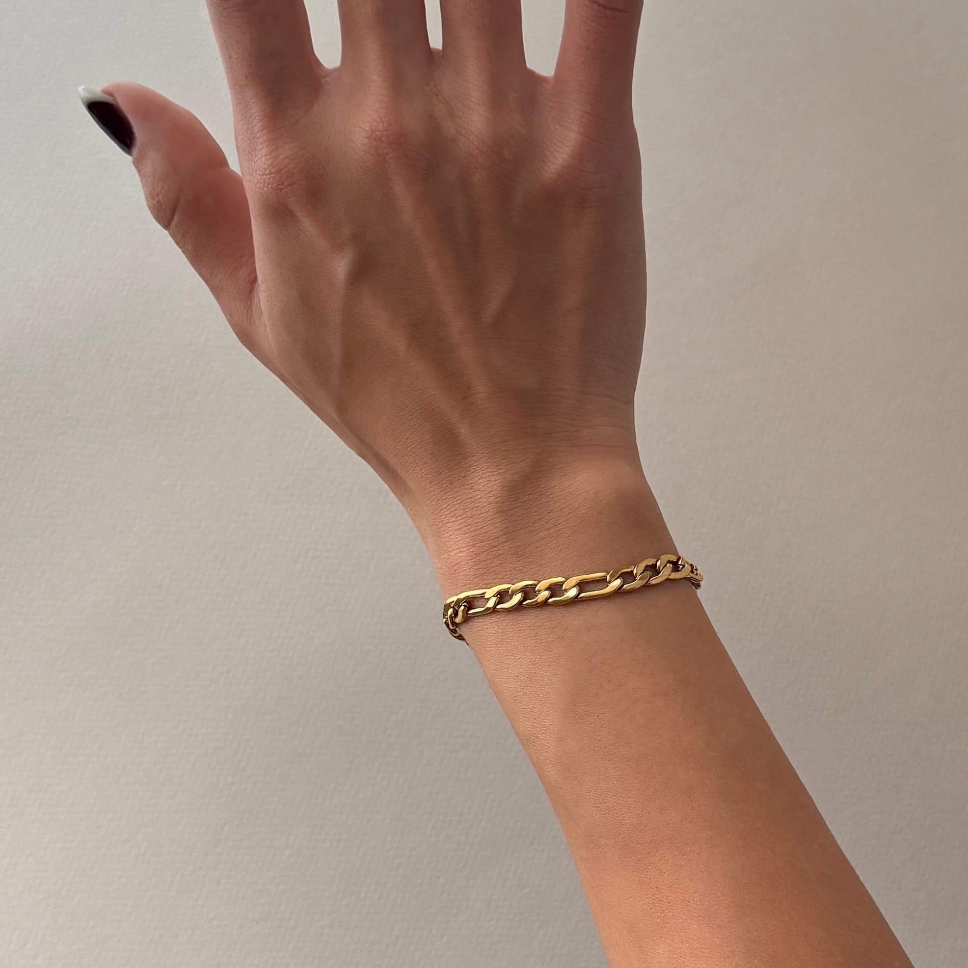 Figaro Chain Bracelet