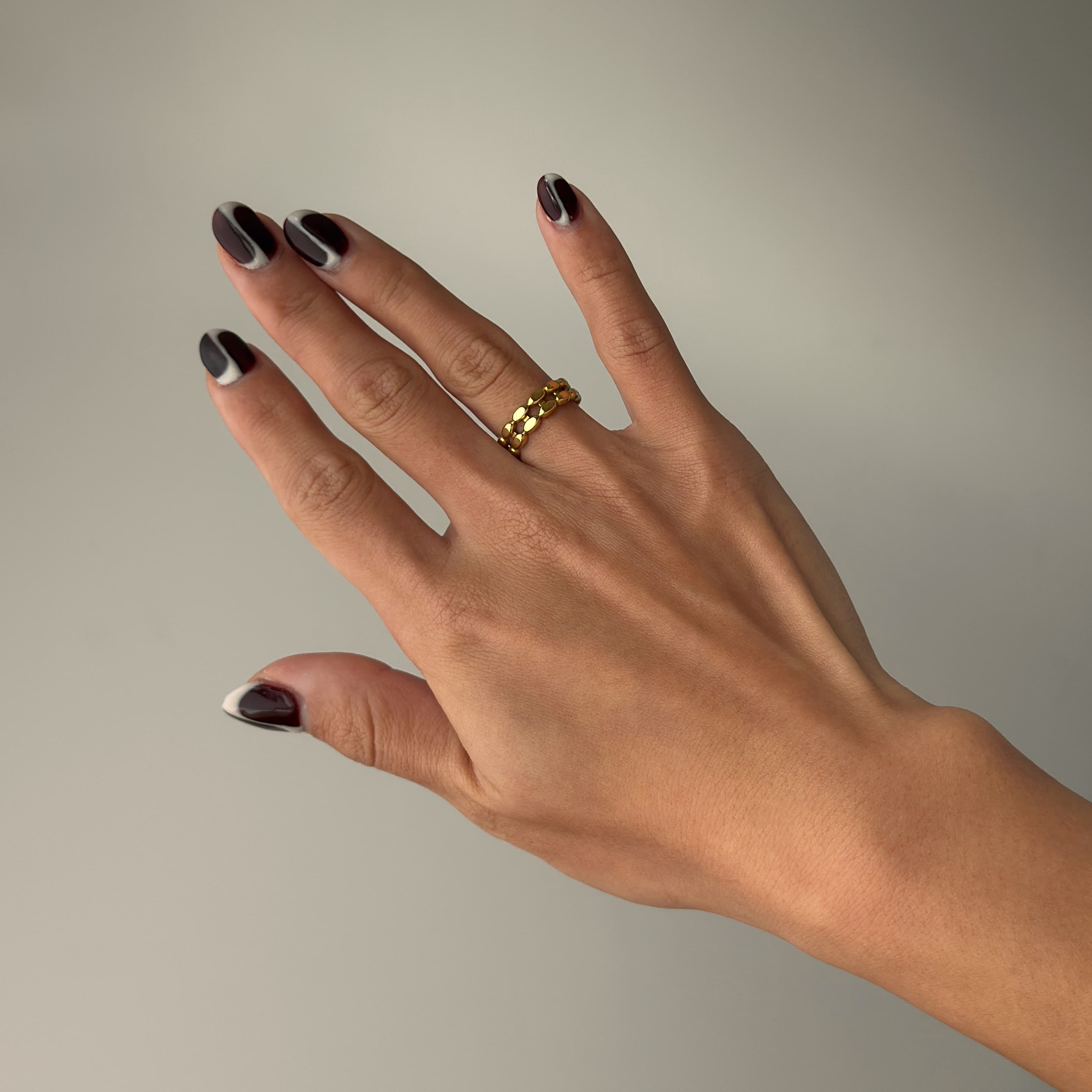 Scalloped Stacking Ring