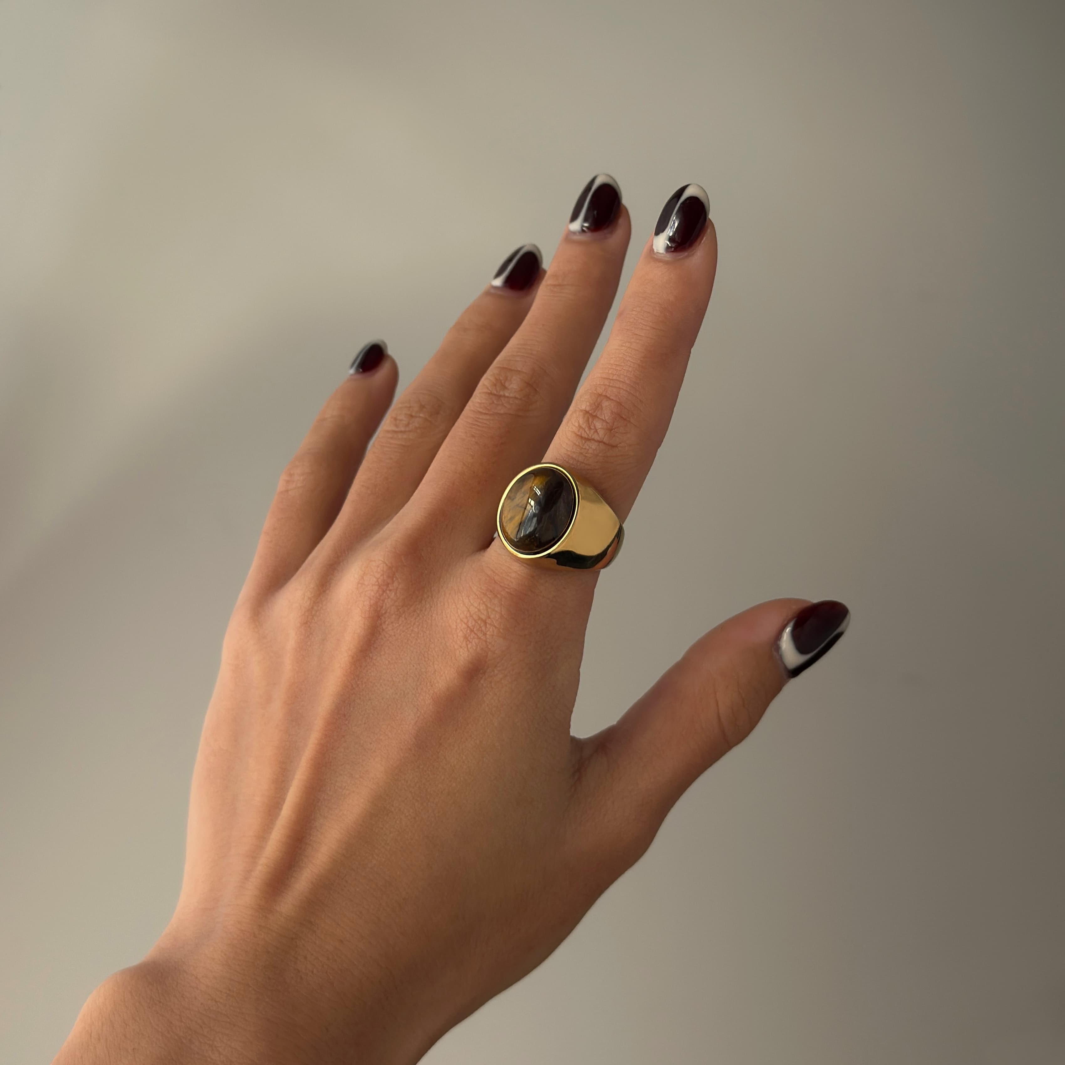 Tiger's Eye Ring