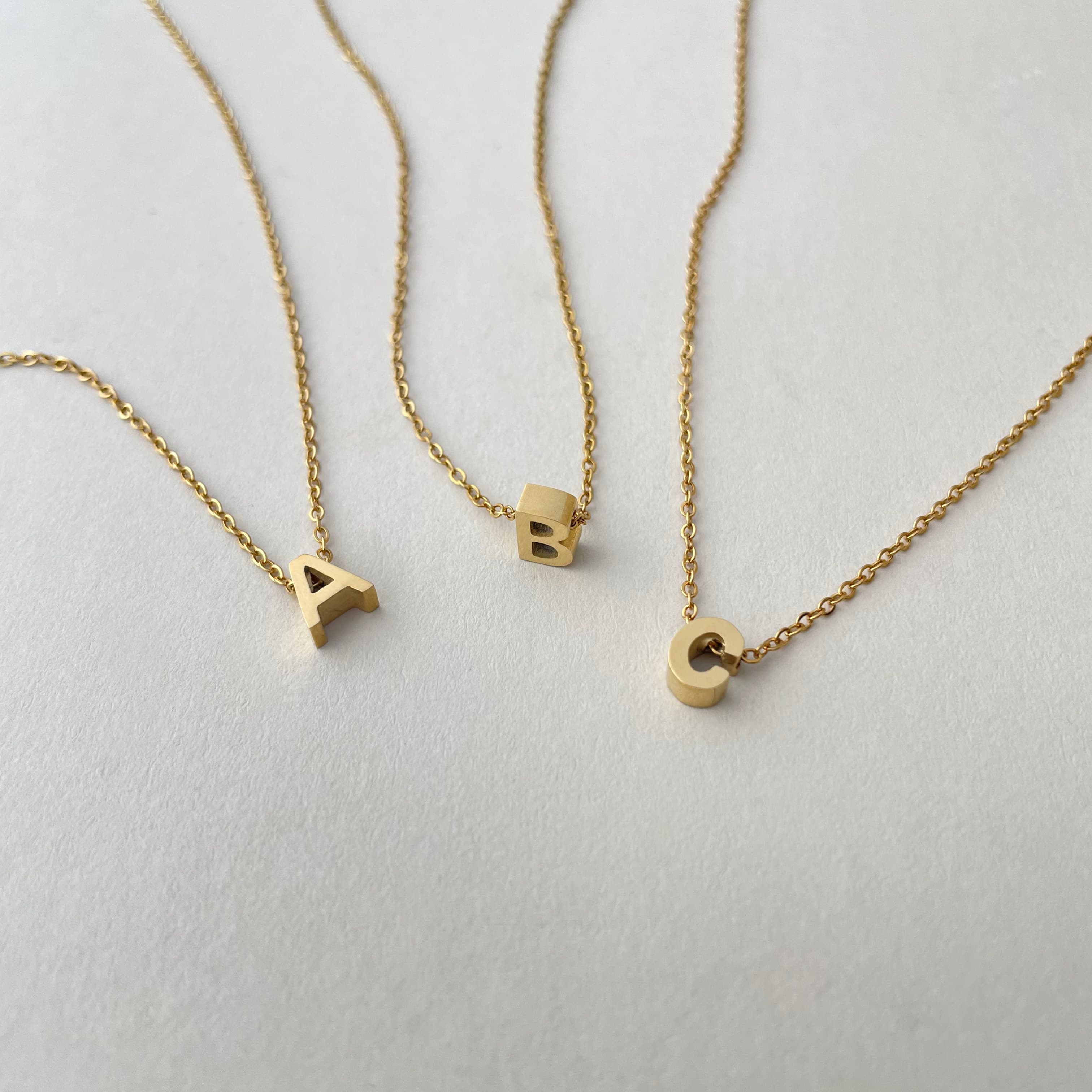Initial Letter Necklace