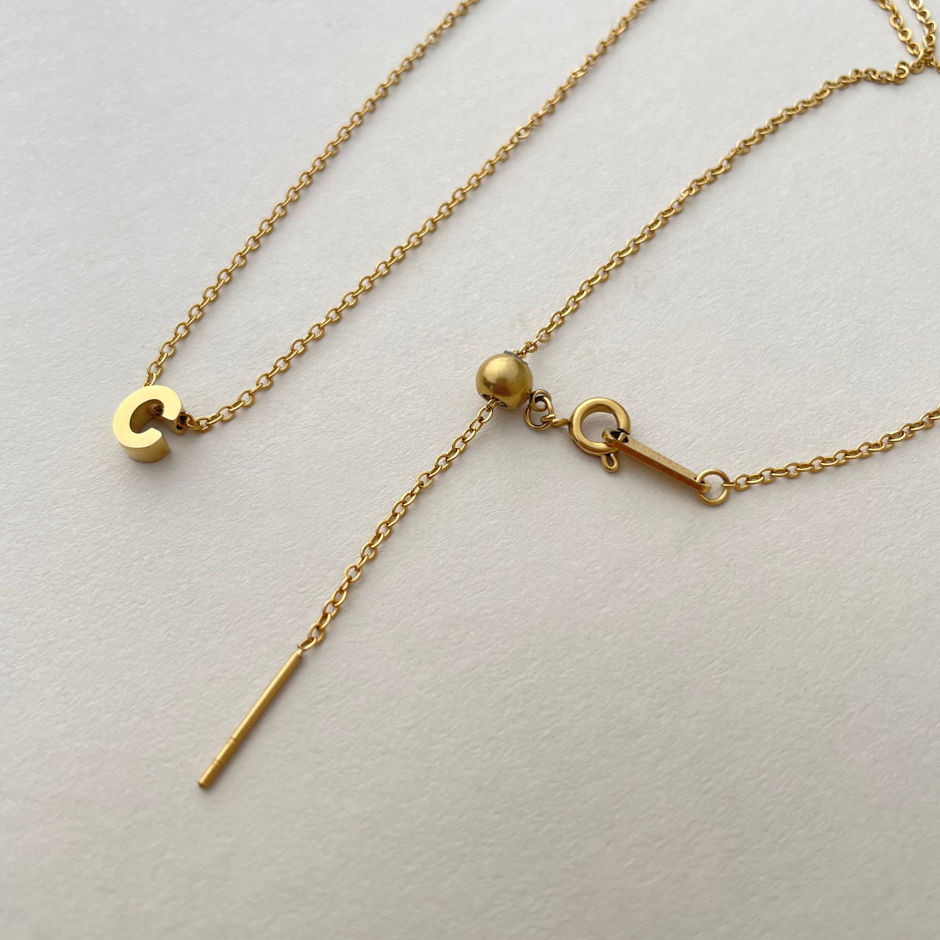 Initial Letter Necklace
