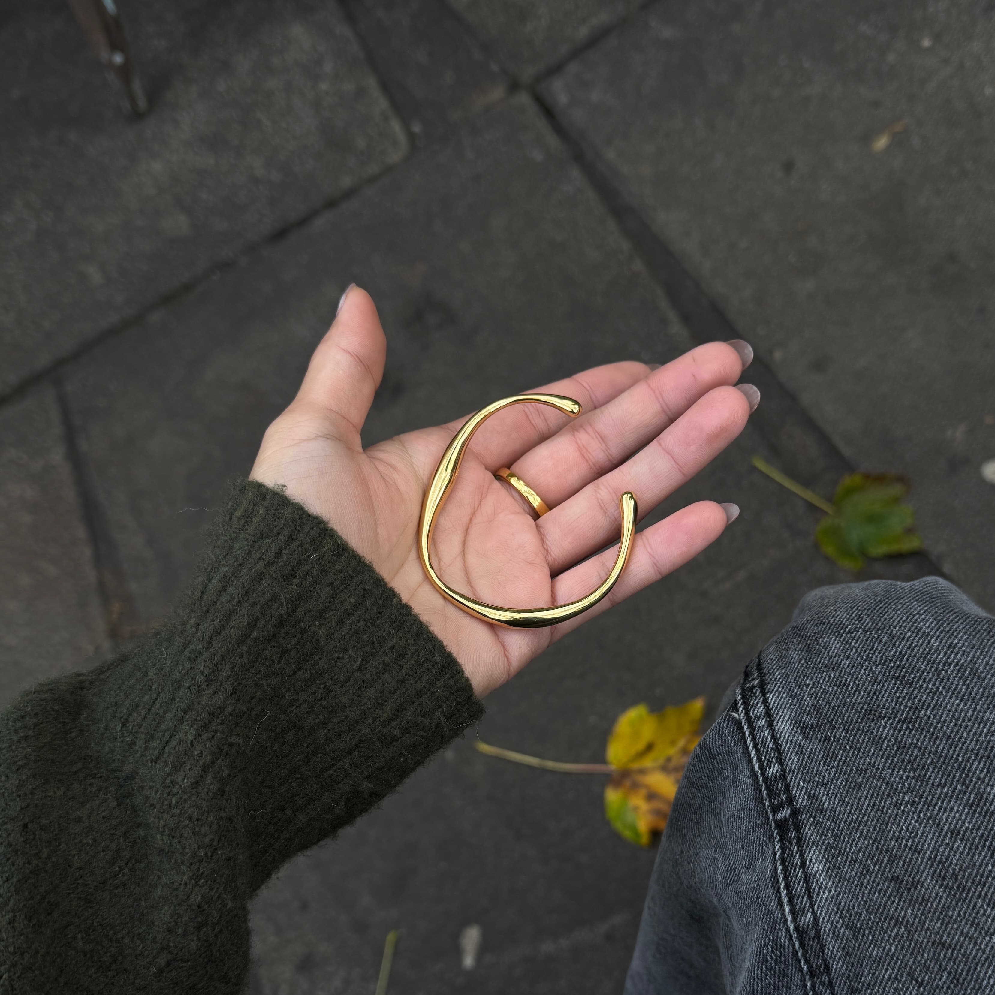 Sleek Wave Cuff