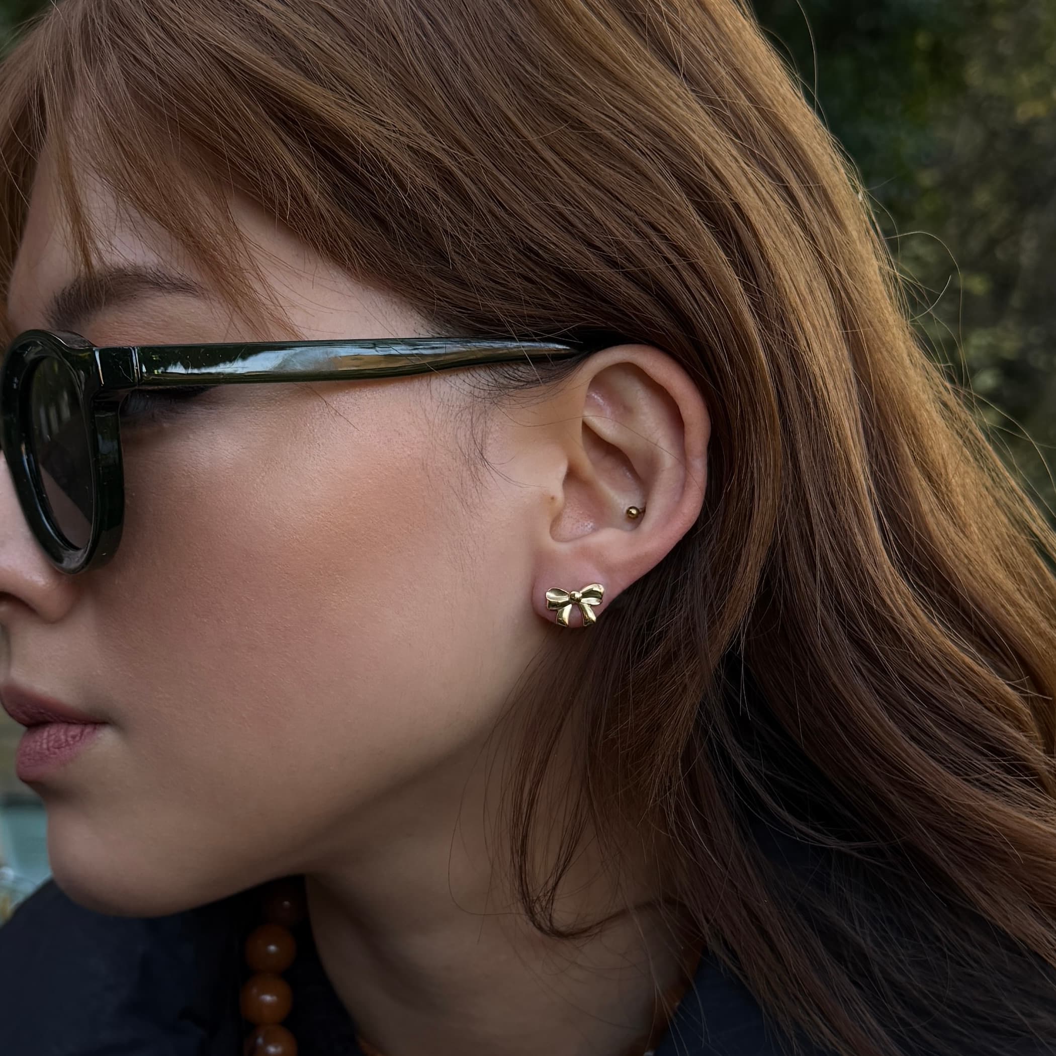 Petite Bow Studs