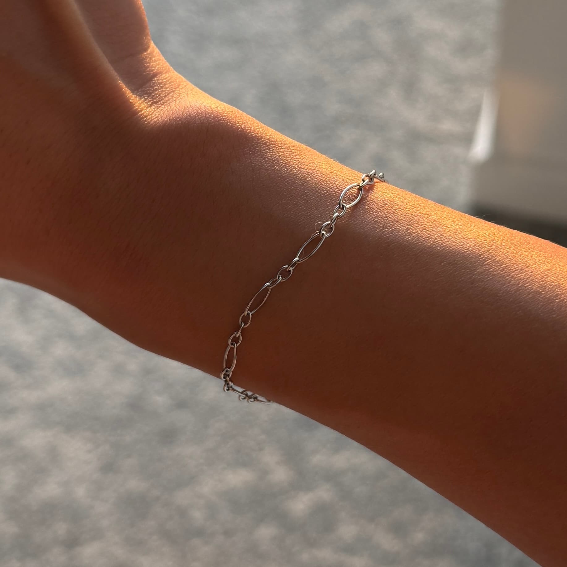 Oval Link Chain Bracelet
