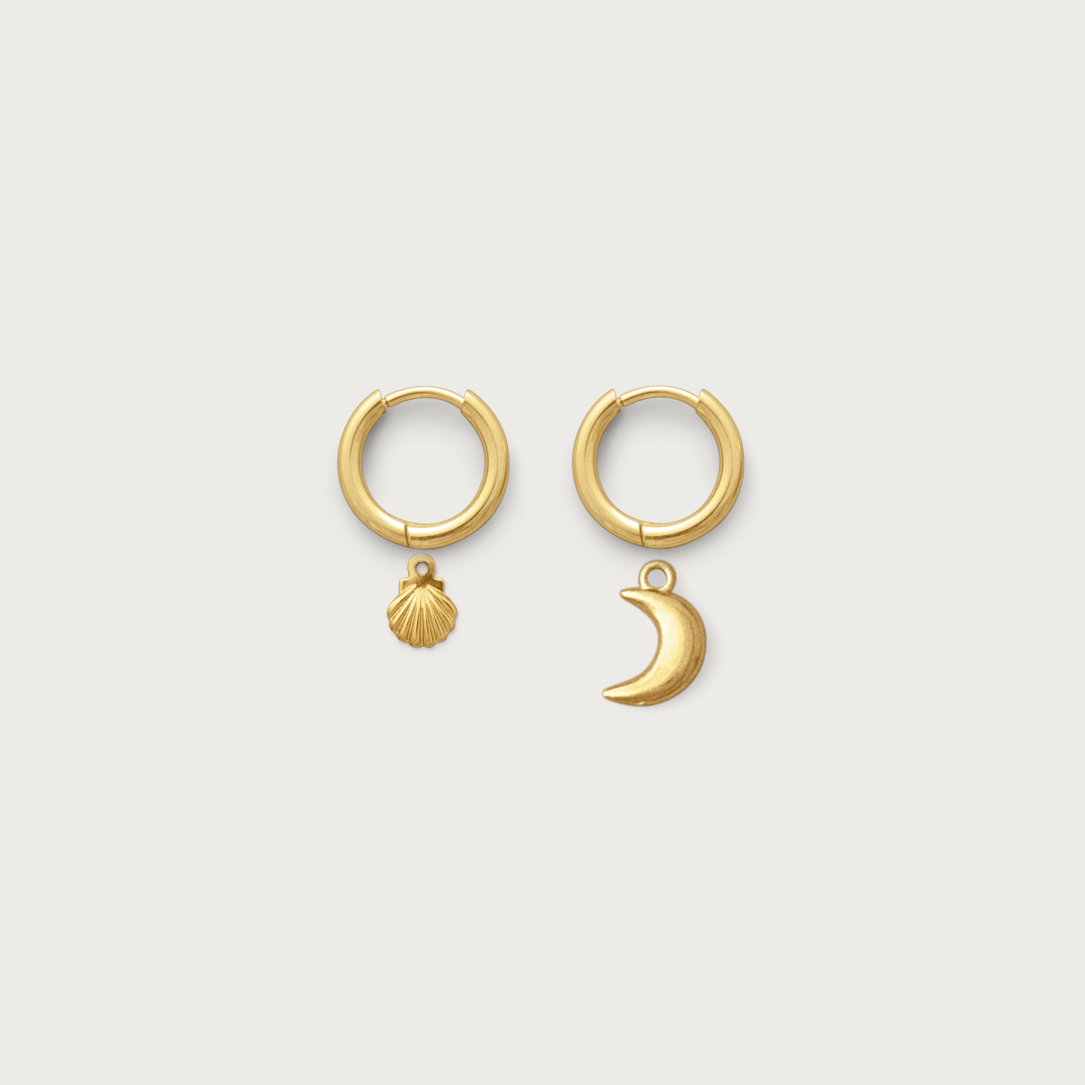 Mix & Match Charm Hoops