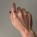 Petite Oval Adjustable Ring