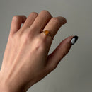 Petite Oval Adjustable Ring