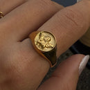 Angel Signet Ring