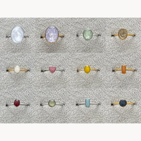 Petite Oval Adjustable Ring