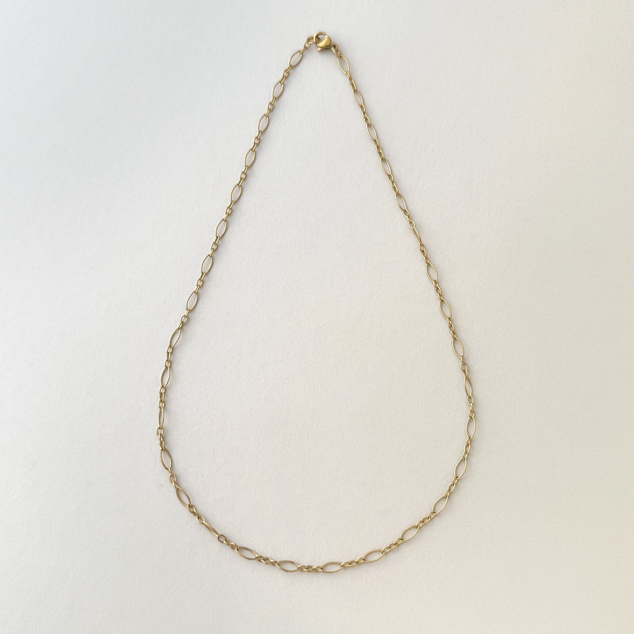 Oval Link Chain Necklace