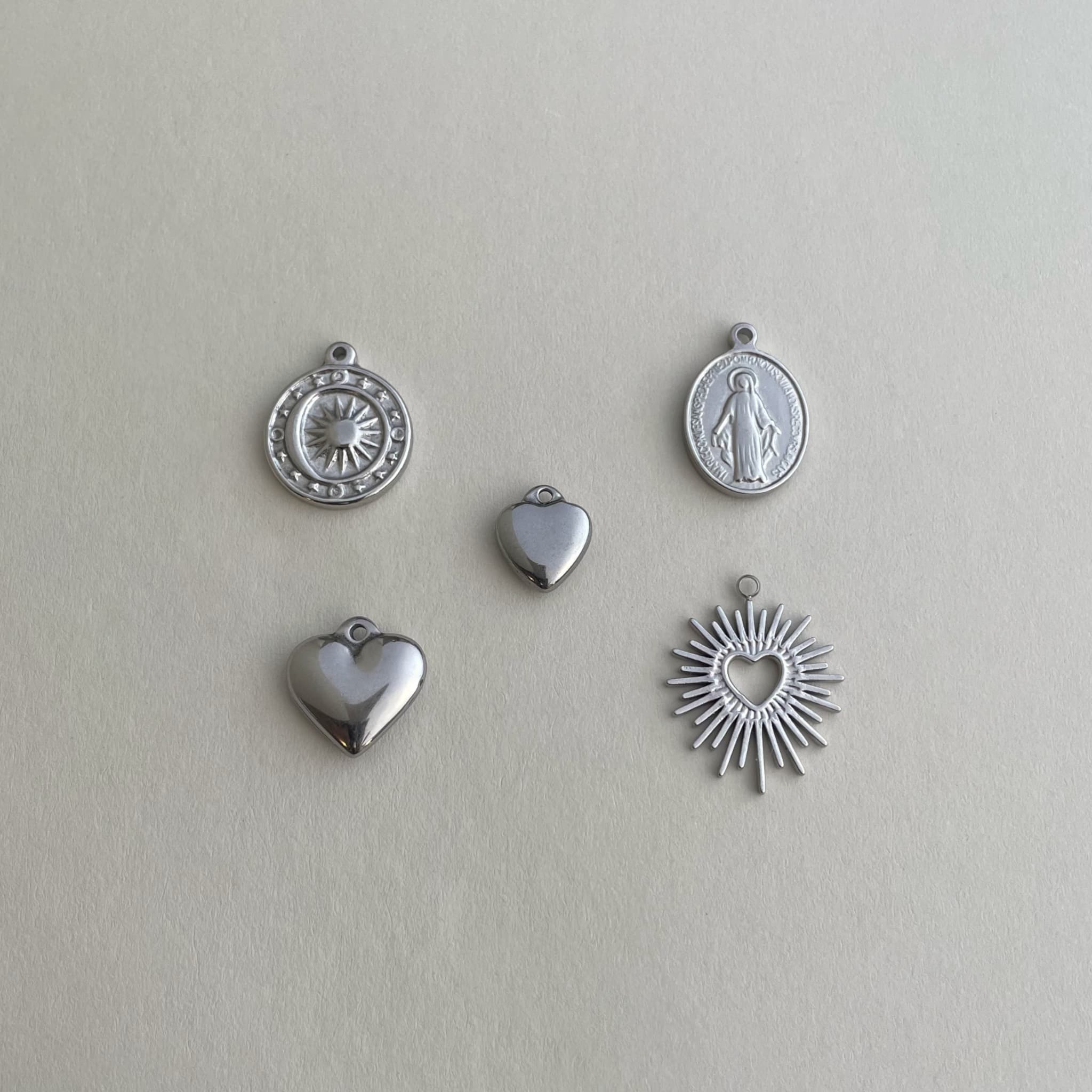 Medium Silver Charms