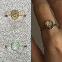 Oval Adjustable Ring