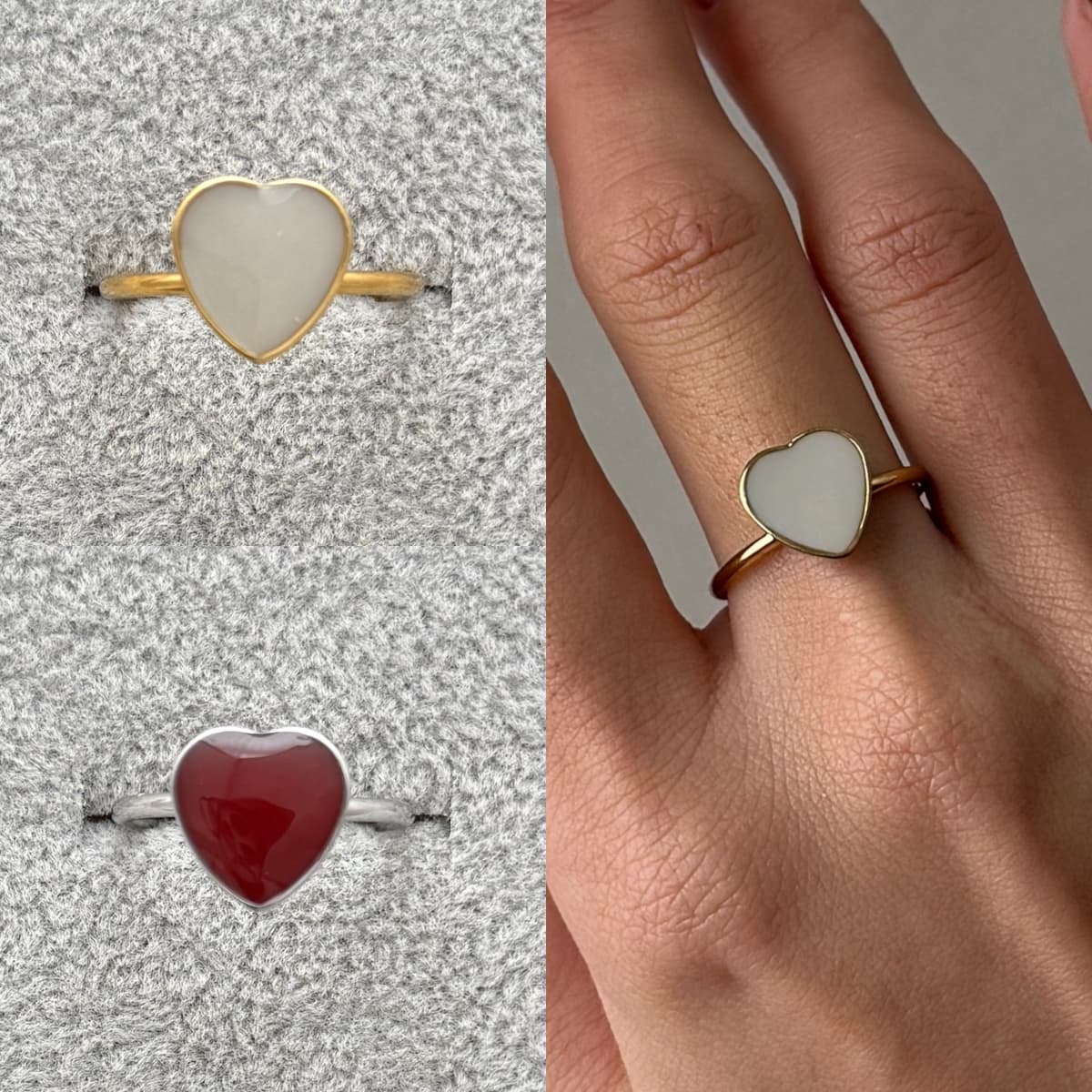 Heart Adjustable Ring