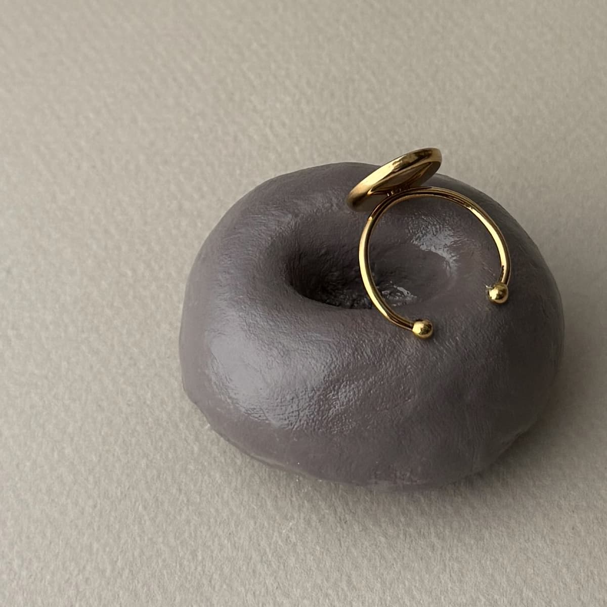 Baguette Adjustable Ring