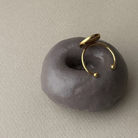 Petite Oval Adjustable Ring