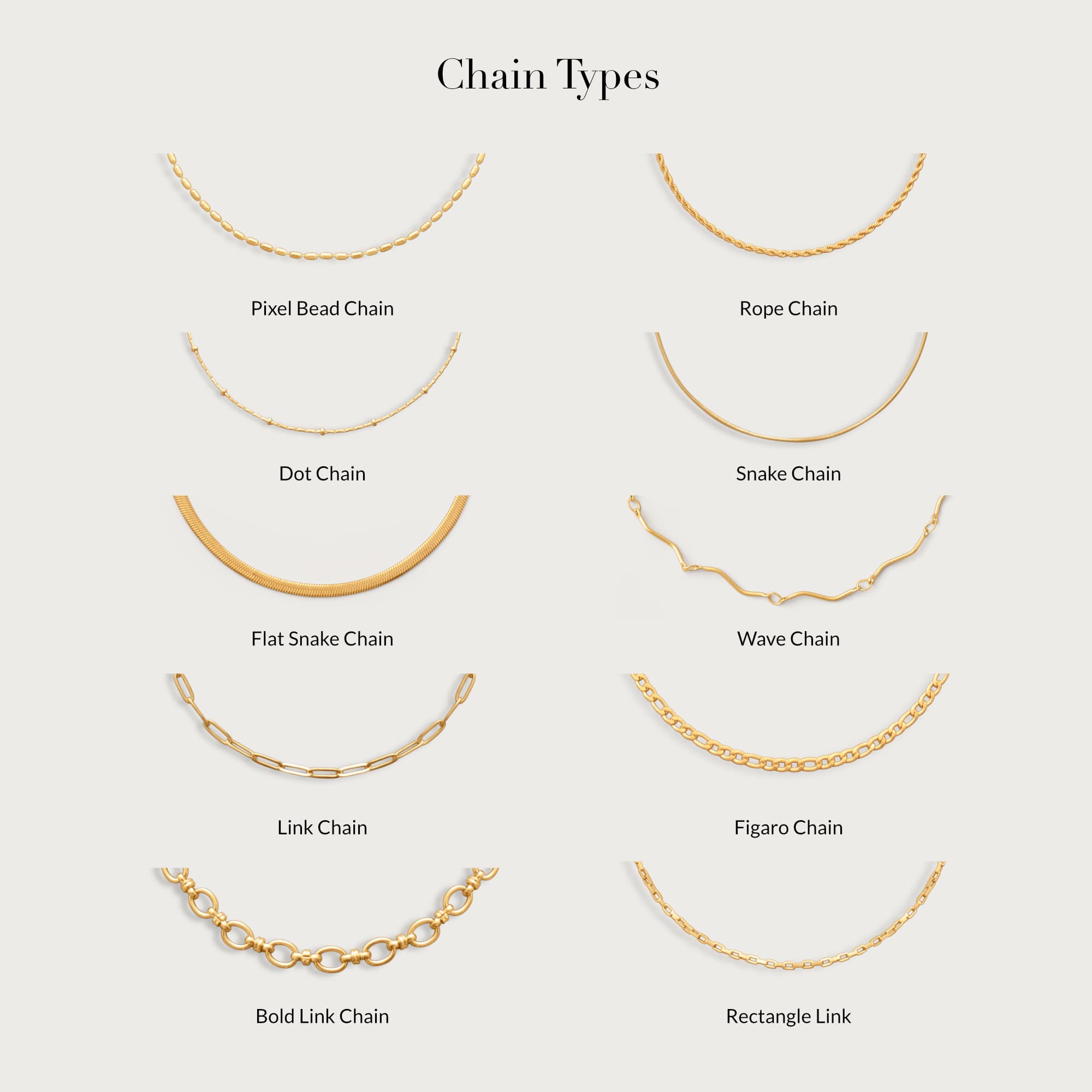 Chain with Signature Clasp