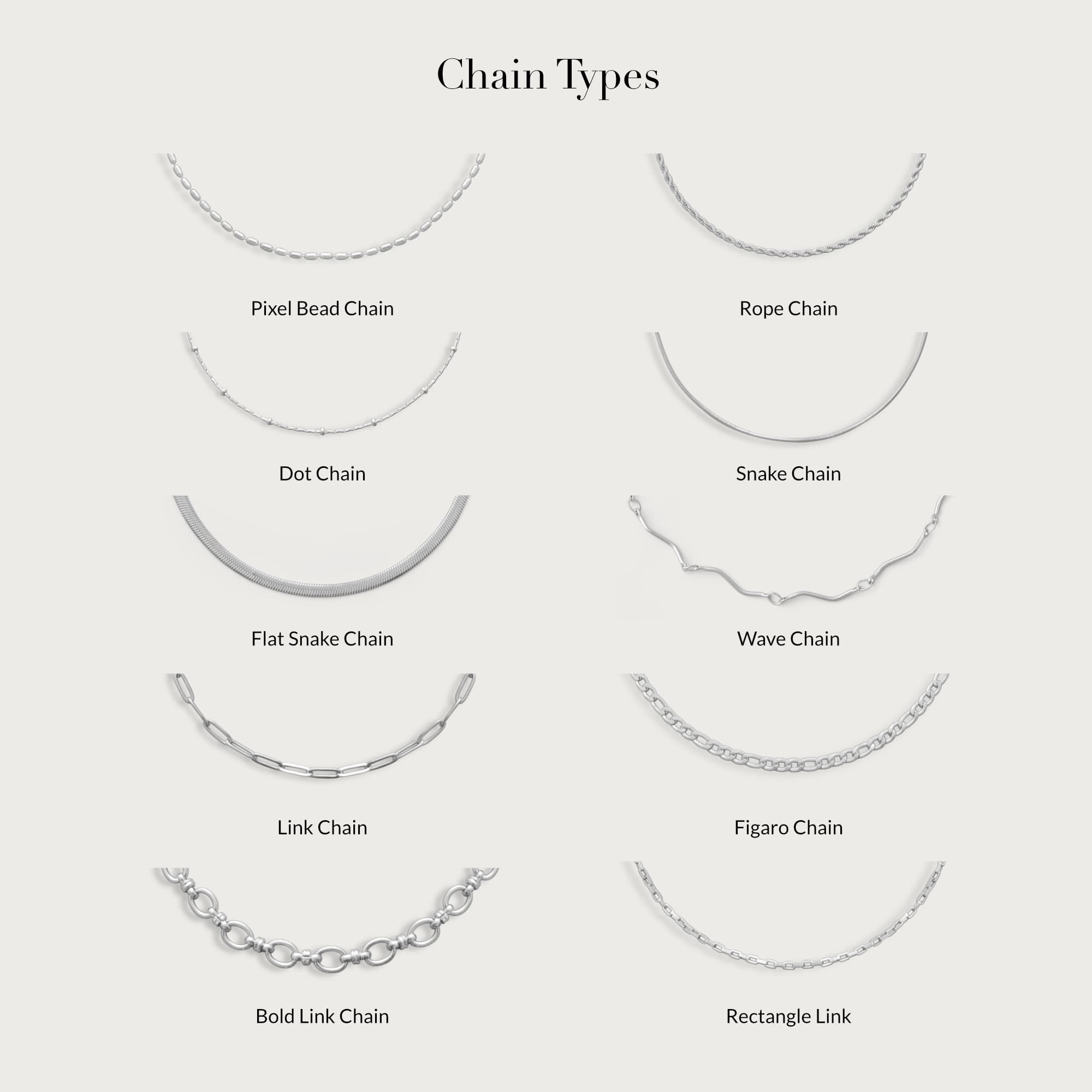 Chain with Signature Clasp