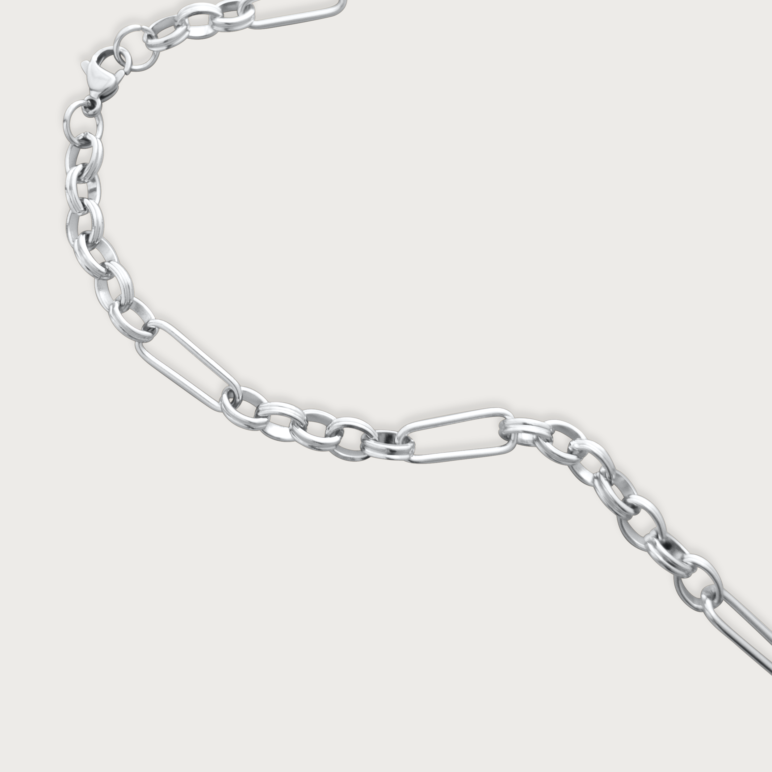 Mixed Link Chain Necklace