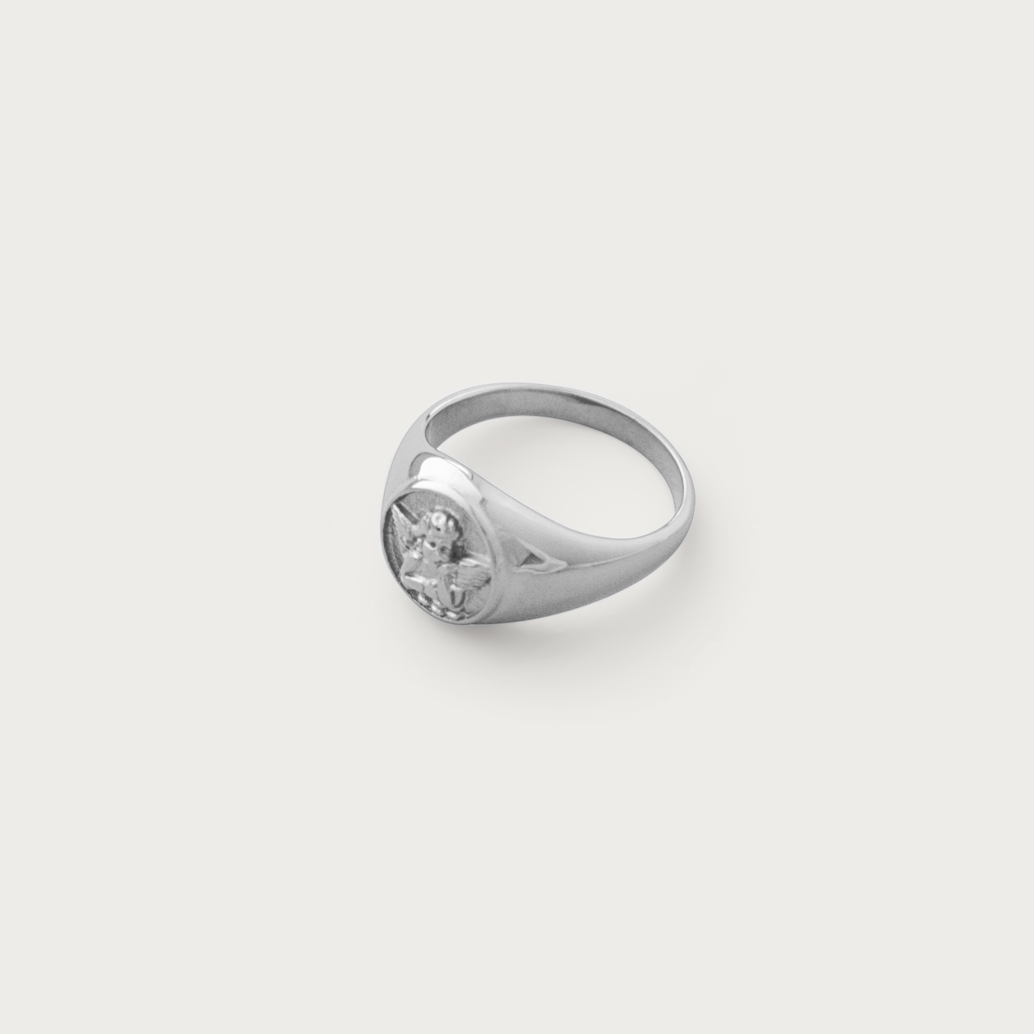 Angel Signet Ring