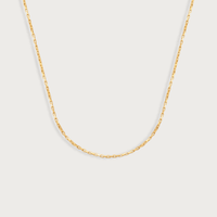 Rectangle Link Chain Necklace