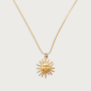 Sun Face Necklace