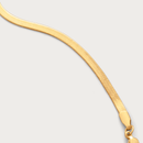 Flat Snake Chain Bracelet