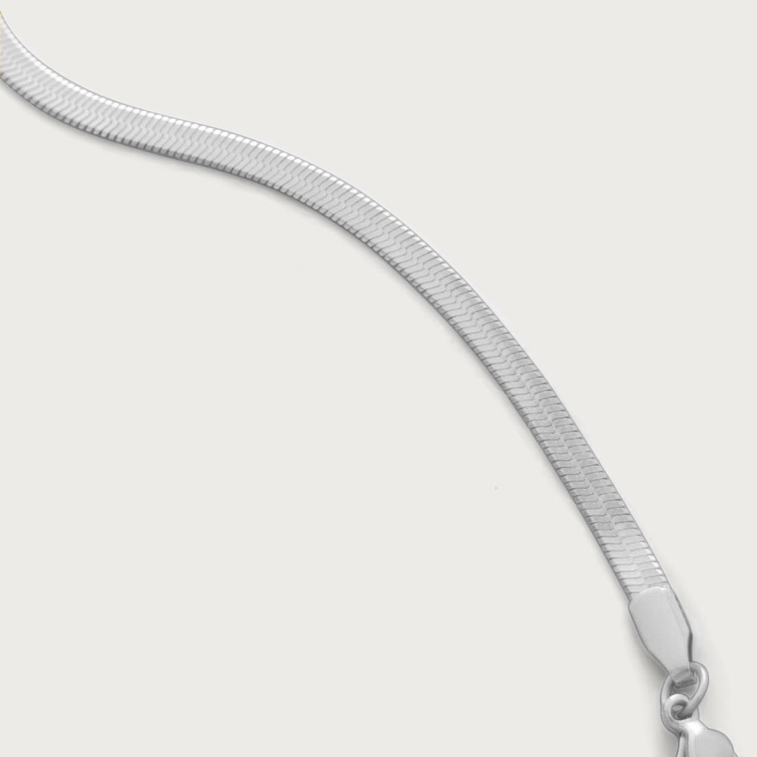 Flat Snake Chain Bracelet