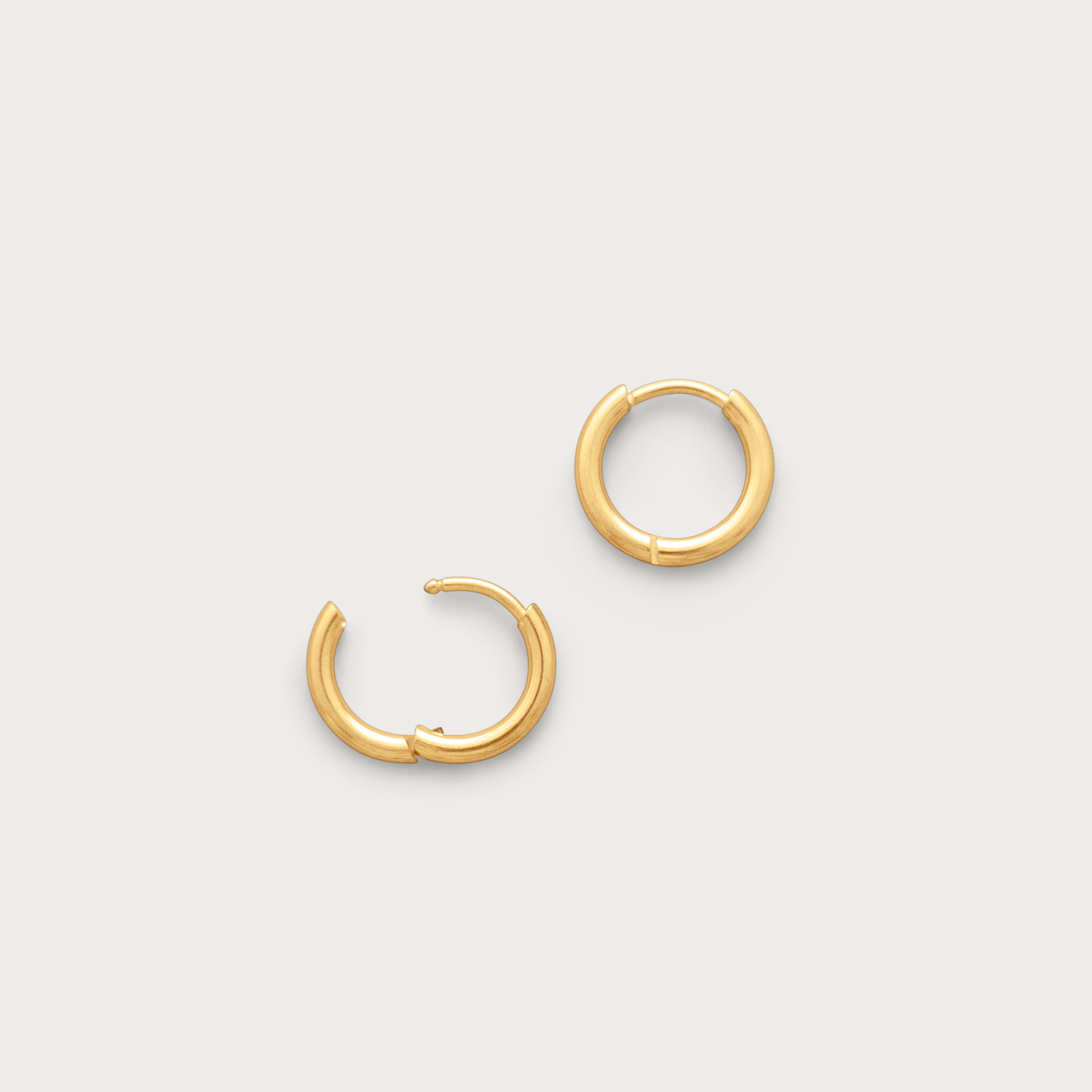 Gold Classic Hoops