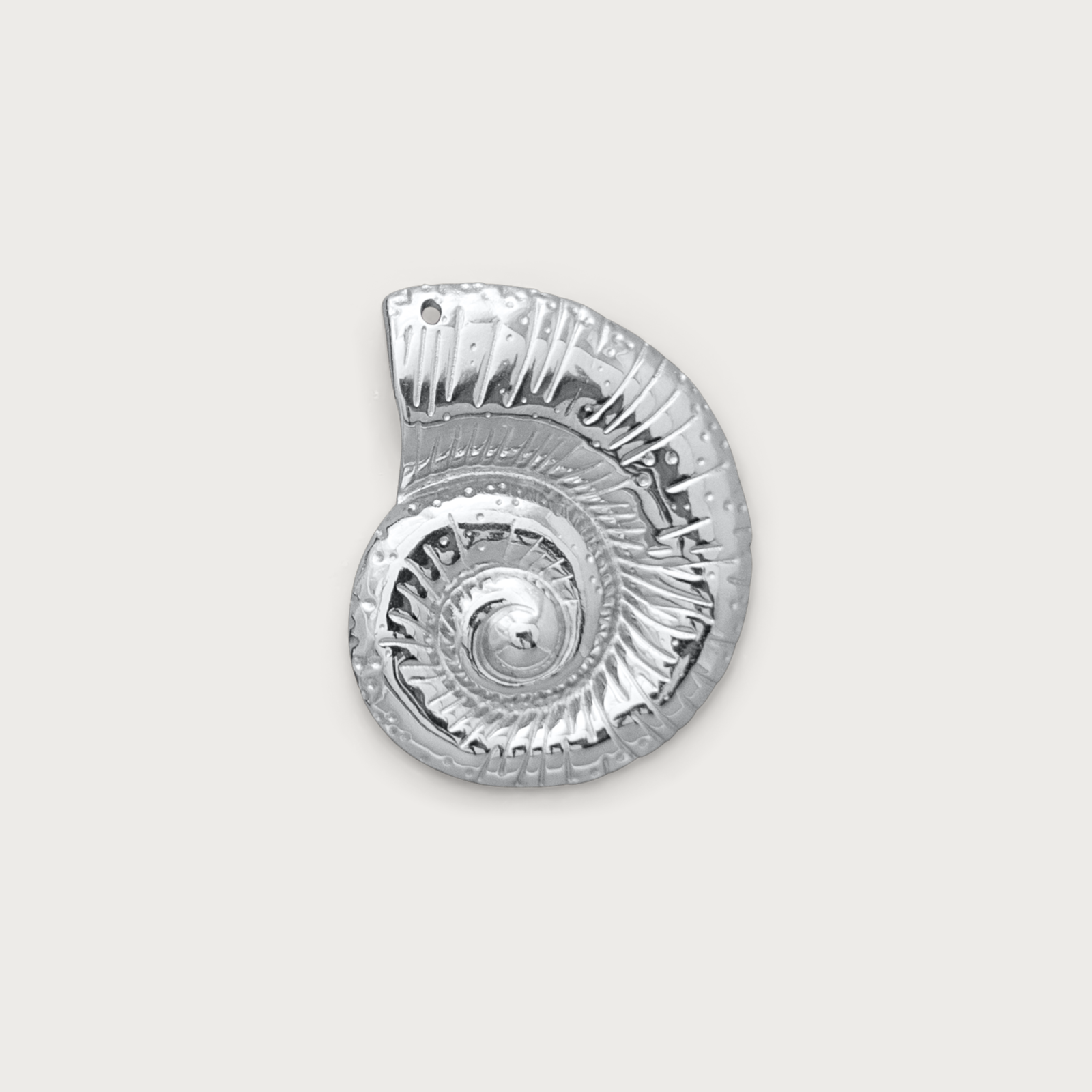 Spiral Shell Charm