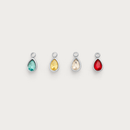 Teardrop Gem Charm