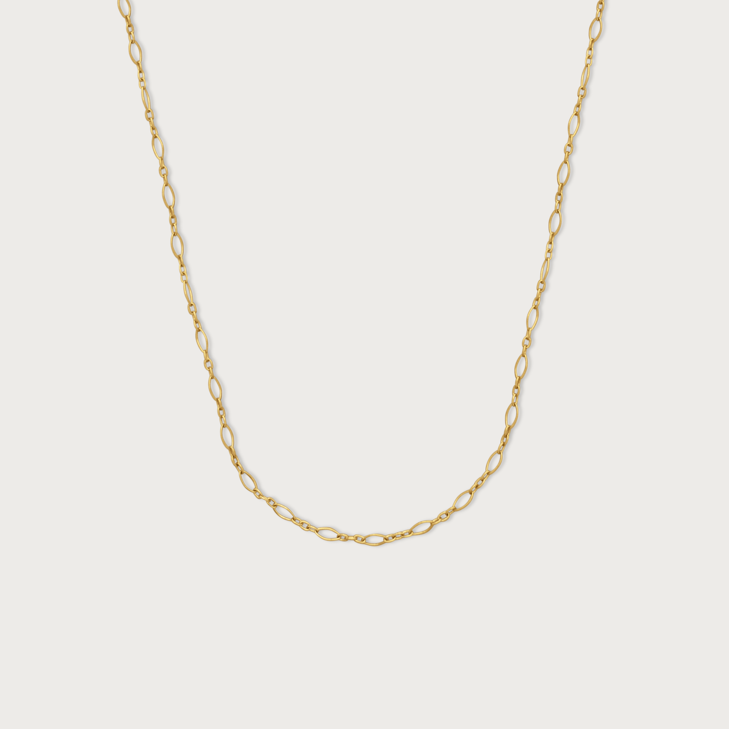 Oval Link Chain Necklace