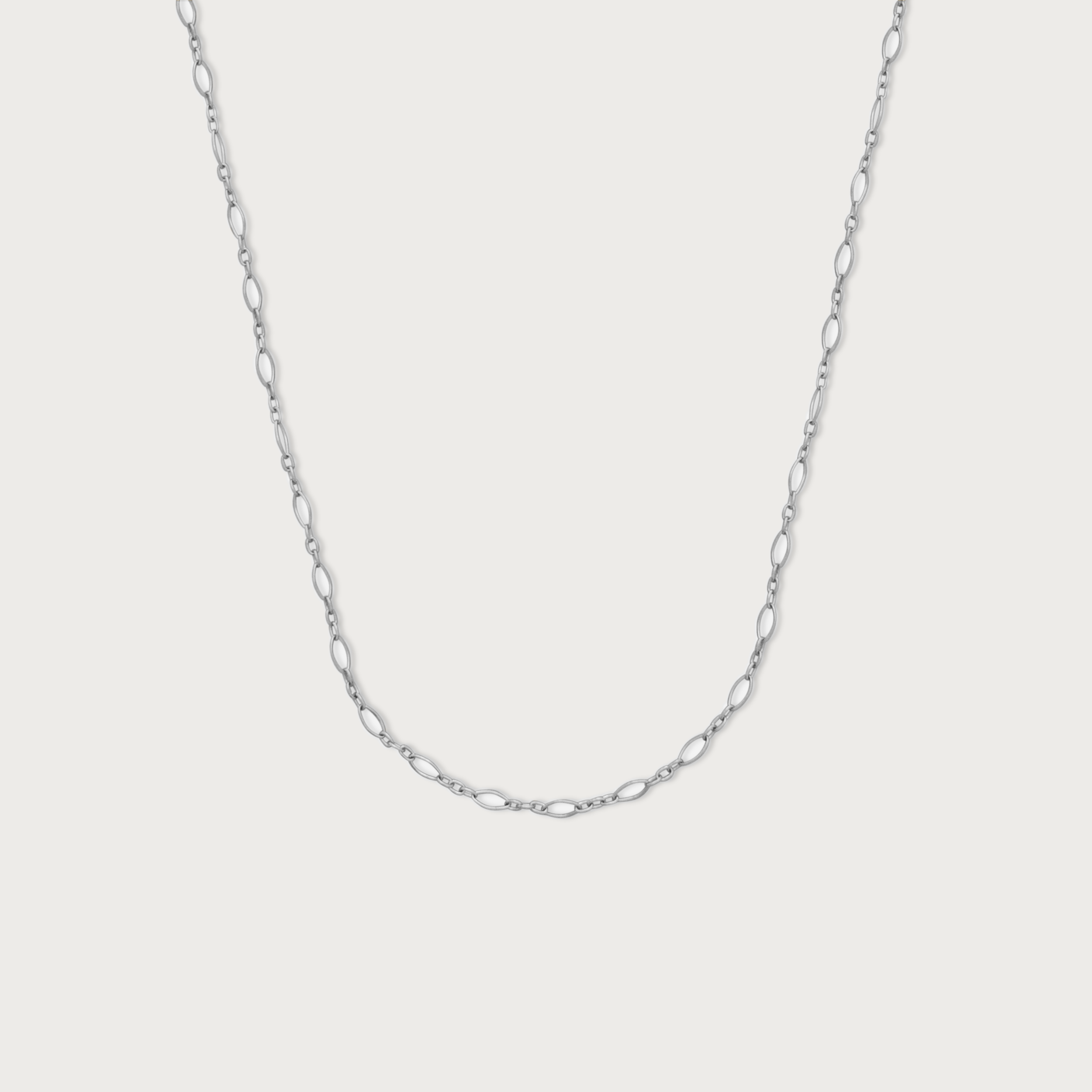 Oval Link Chain Necklace