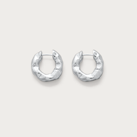 Crushed Form Hoops