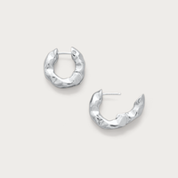 Crushed Form Hoops