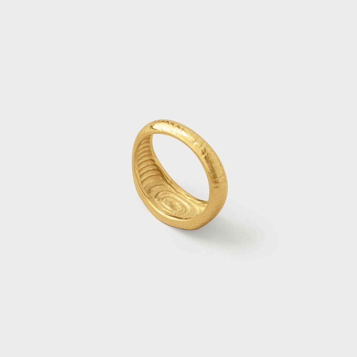 Swirl Signet Ring