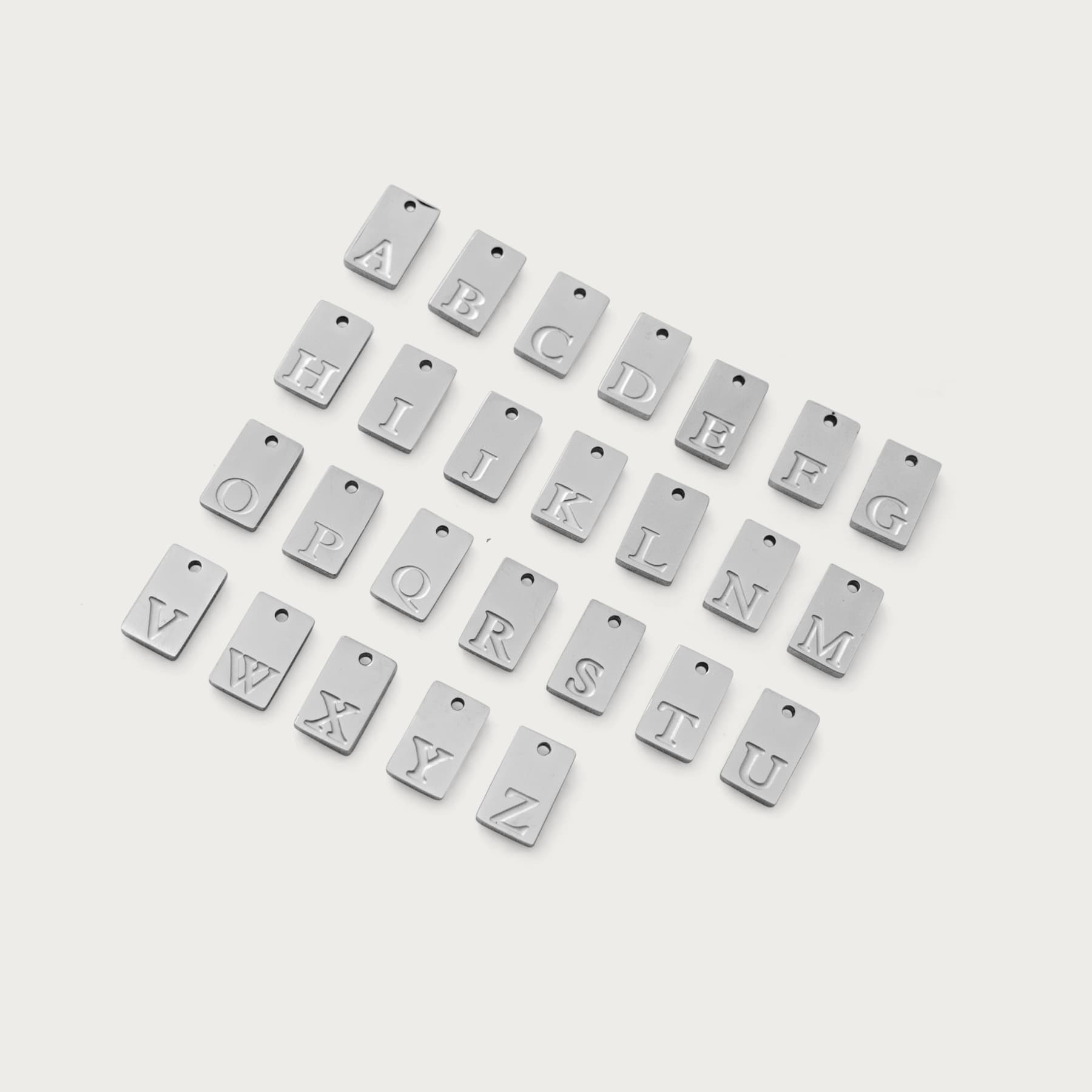 Tag Letter Charm