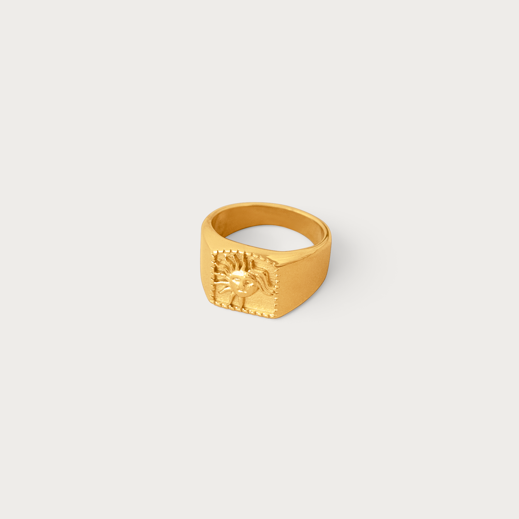 Sun Signet Ring